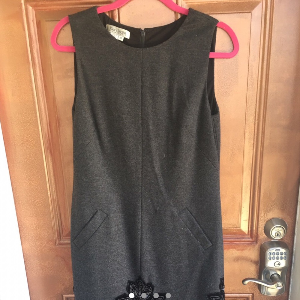 KAY UNGER NEW YORK VINTAGE DRESS circa 1990